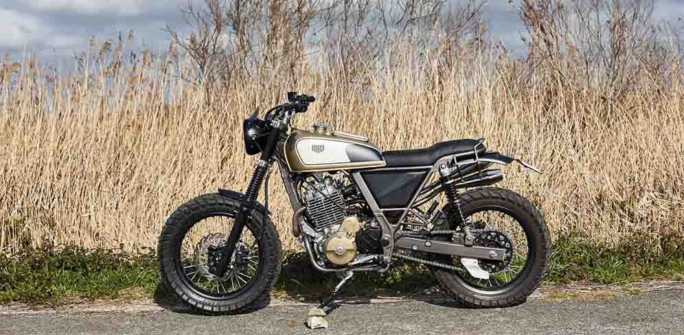 Honda NX650 Scrambler Simple